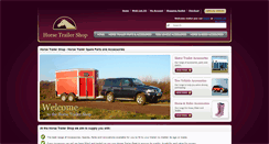 Desktop Screenshot of horsetrailershop.co.uk